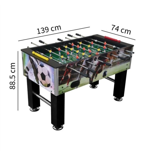 Futbolín de grandes dimensiones